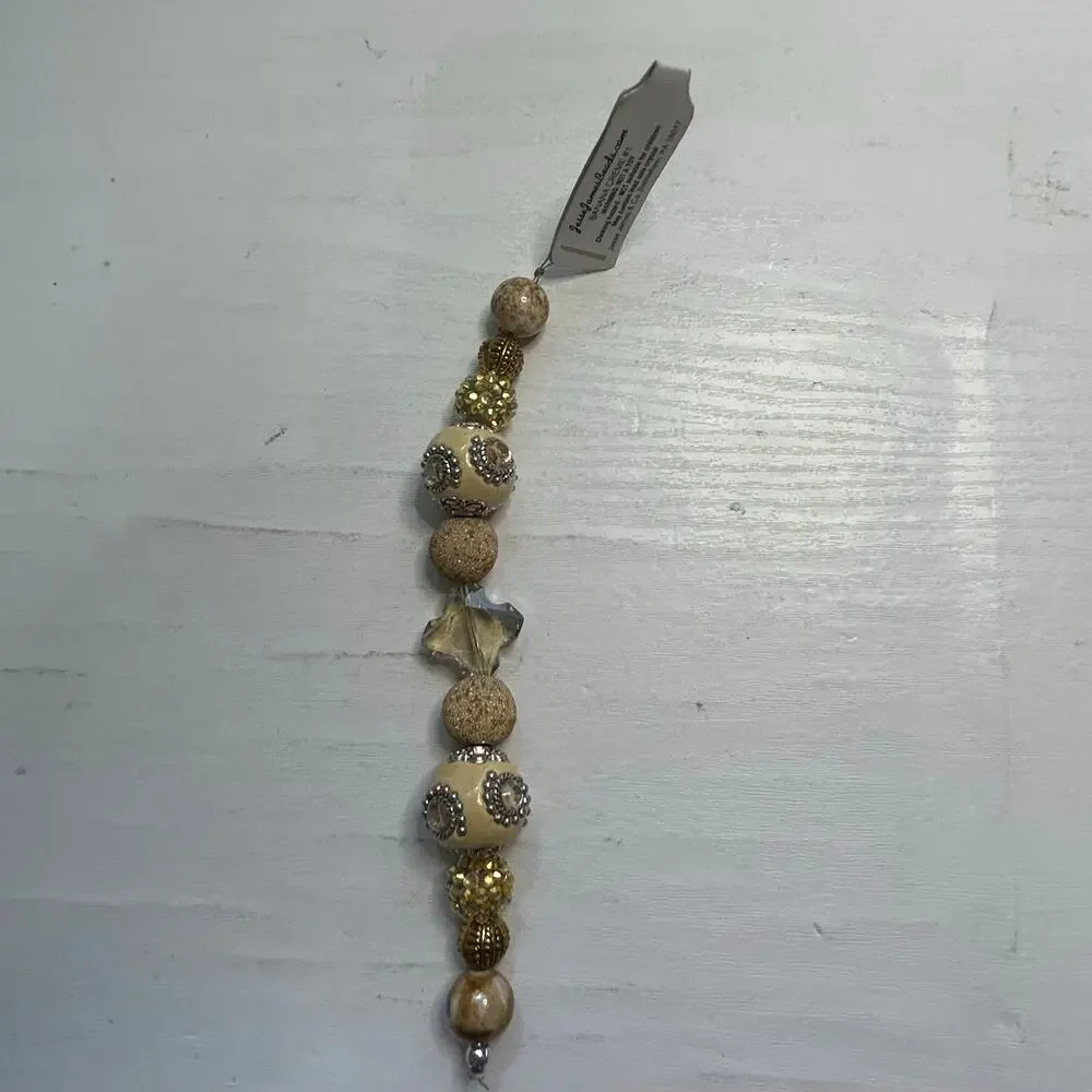Jesse James Beads Designer Strand Lot Earth Tone NOS